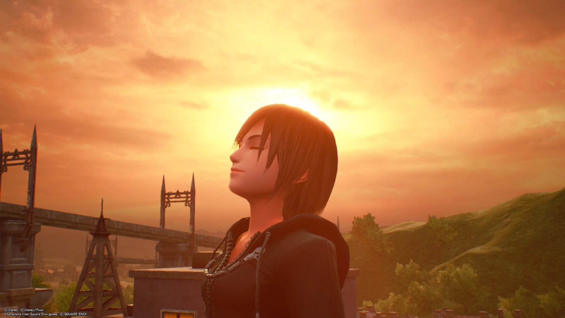 Xion in Twilight Town